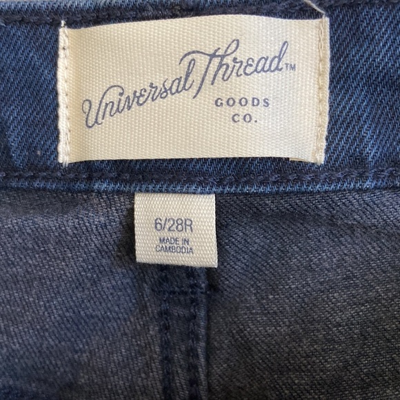 Women's High-Rise Bootcut Jeans - Universal Thread size 6 - Picture 5 of 7